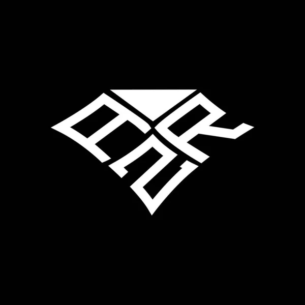Logo Azr Desain Kreatif Huruf Dengan Grafik Vektor Azr Sederhana - Stok Vektor