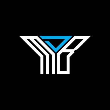 MDB harfi logo yaratıcı tasarımı vektör grafik, MDB basit ve modern logo.