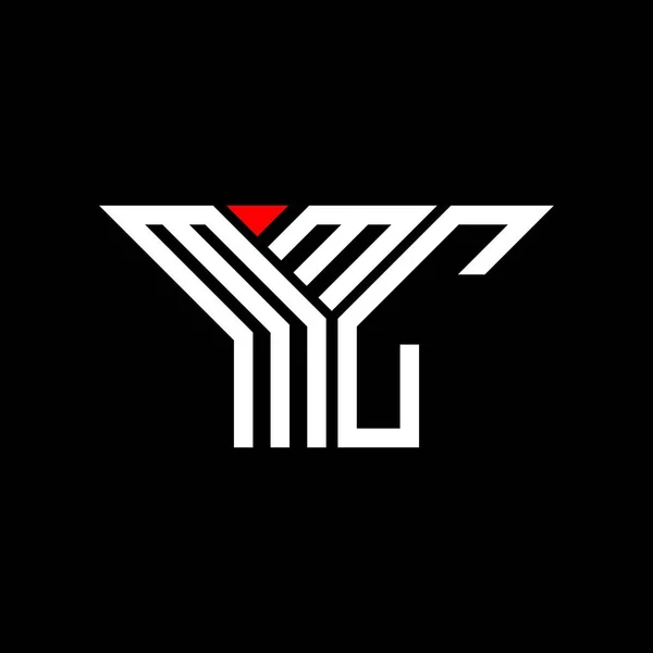 Diseño Creativo Del Logotipo Letra Mmc Con Gráfico Vectorial Logotipo — Vector de stock