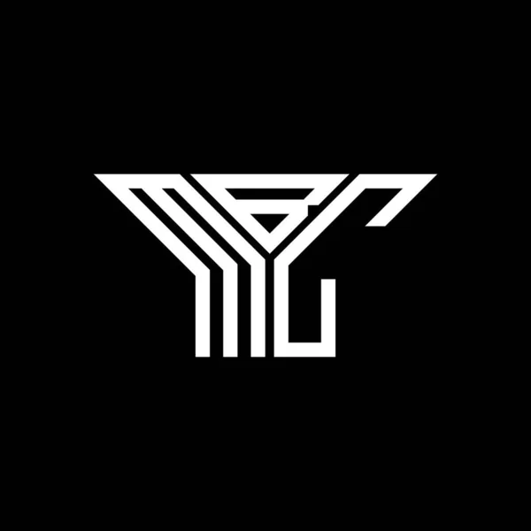 Diseño Creativo Del Logotipo Letra Mbc Con Gráfico Vectorial Logotipo — Vector de stock