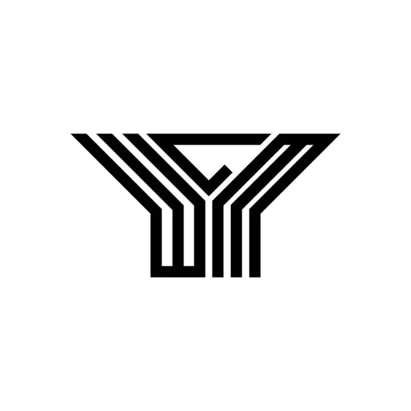 Wlm Письмо Логотип Креативный Дизайн Векторной Графикой Wlm Простой Современный — стоковый вектор