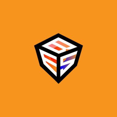 BES letter logo creative design with vector graphic, BES simple and modern logo.