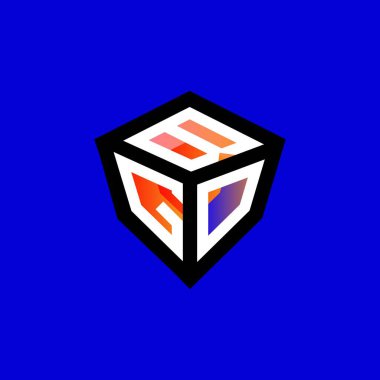 BGO harfi logo yaratıcı tasarımı vektör grafik, BGO basit ve modern logo.