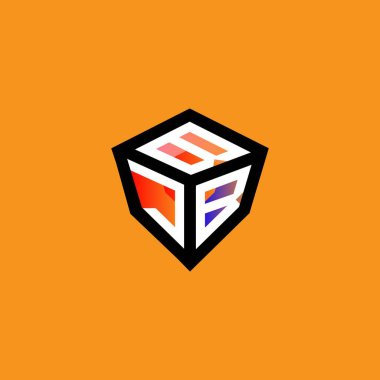 BJB letter logo creative design with vector graphic, BJB simple and modern logo.