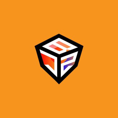 BJZ letter logo creative design with vector graphic, BJZ simple and modern logo.