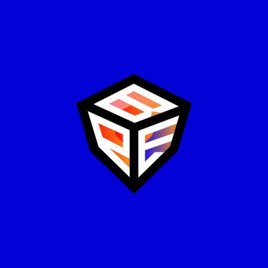 BPE letter logo creative design with vector graphic, BPE simple and modern logo.
