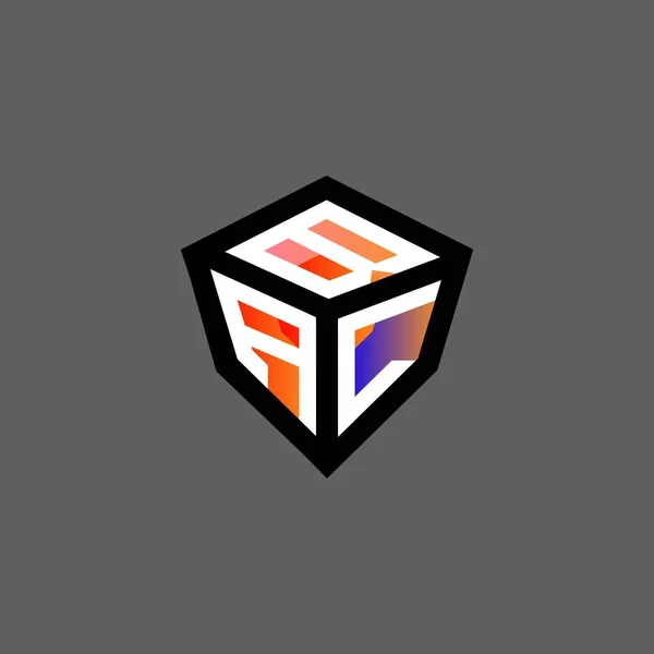 Bal Буква Логотип Креативный Дизайн Векторной Графикой Bal Простой Современный — стоковый вектор