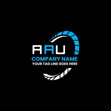 AAU letter logo creative design with vector graphic, AAU simple and modern logo.