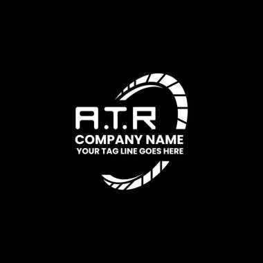 ATR letter logo creative design with vector graphic, ATR simple and modern logo.