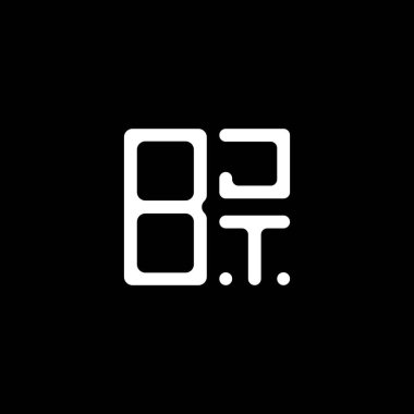 BJT letter logo creative design with vector graphic, BJT simple and modern logo.