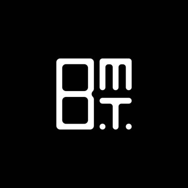 BMT harf logosu yaratıcı tasarım vektör grafik, BMT basit ve modern logo.