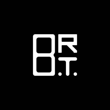 BRT letter logo creative design with vector graphic, BRT simple and modern logo.