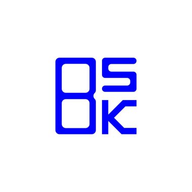BSK letter logo creative design with vector graphic, BSK simple and modern logo.