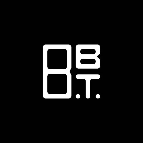 Bbt Letter Logo Creative Design Vector Graphic Bbt Simple Modern — ストックベクタ