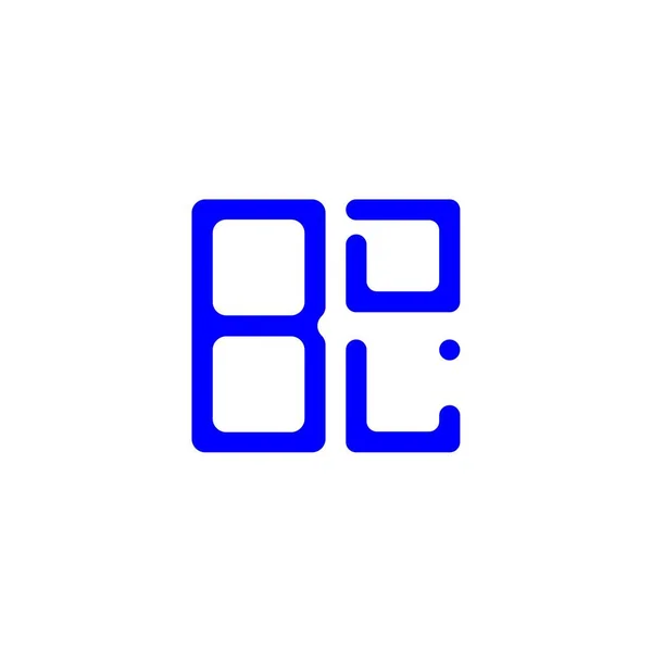 Bdl Letter Logo Creative Design Vector Graphic Bdl Simple Modern — Image vectorielle