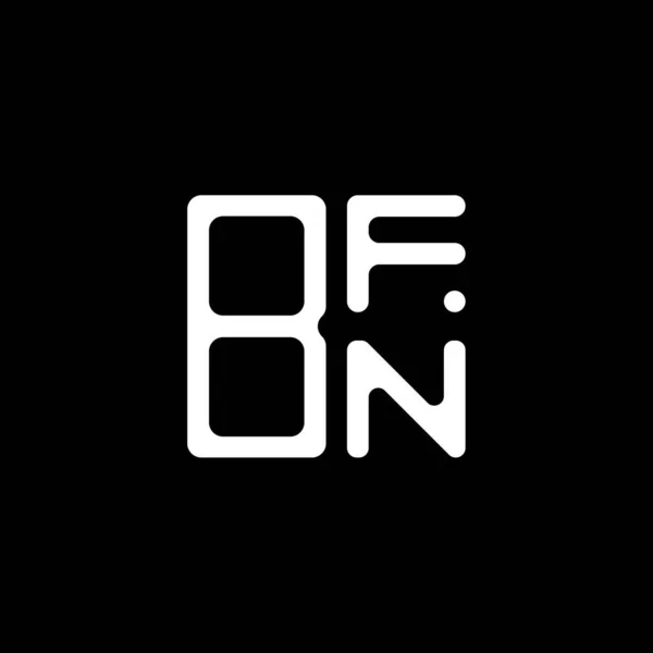 Bfn Λογότυπο Δημιουργικό Σχεδιασμό Vector Graphic Bfn Απλό Και Μοντέρνο — Διανυσματικό Αρχείο