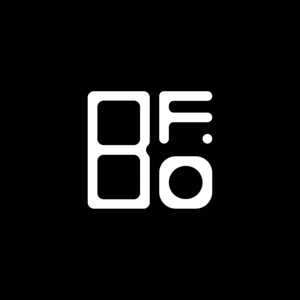 Bfo Λογότυπο Δημιουργικό Σχεδιασμό Vector Graphic Bfo Απλό Και Μοντέρνο — Διανυσματικό Αρχείο