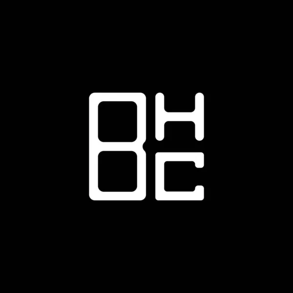 Bhc Letter Logo Creative Design Vector Graphic Bhc Simple Modern — Stok Vektör