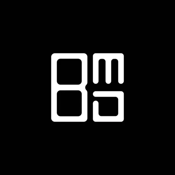 Bmd Letter Logo Creative Design Vector Graphic Bmd Simple Modern —  Vetores de Stock