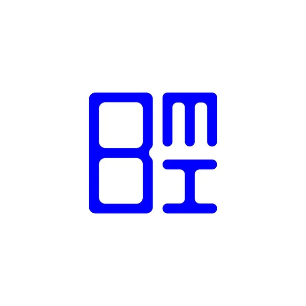 Bmi Letter Logo Creative Design Vector Graphic Bmi Simple Modern — Stok Vektör