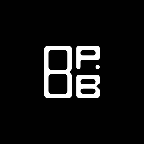 Bpb Letter Logo Creative Design Vector Graphic Bpb Simple Modern — Stok Vektör