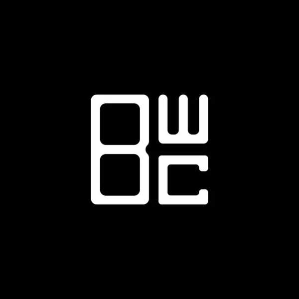 Bwc Letter Logo Creative Design Vector Graphic Bwc Simple Modern —  Vetores de Stock