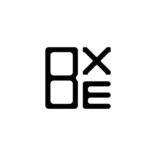 Λογότυπο Λογότυπο Bxe Δημιουργικός Σχεδιασμός Διανυσματικό Γραφικό Απλό Και Μοντέρνο — Διανυσματικό Αρχείο
