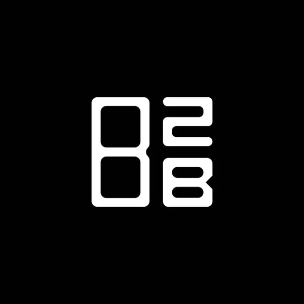Bzb Letter Logo Creative Design Vector Graphic Bzb Simple Modern — Vettoriale Stock