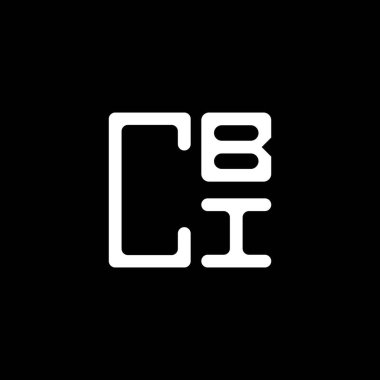 CBI harf logosu tasarımı vektör grafik, CBI basit ve modern logo. CBI lüks alfabe tasarımı  