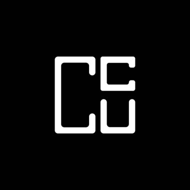 CCU 'nun yaratıcı logosu vektör grafik, CCU basit ve modern logosu var. CCU lüks alfabe dizaynı  