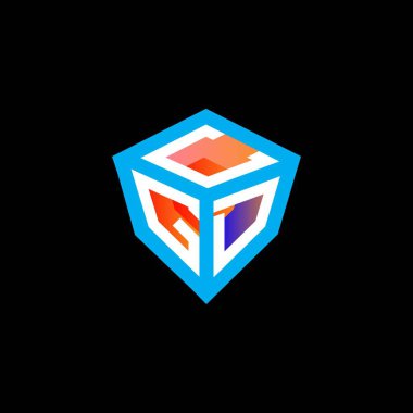 CGD harf logosu yaratıcı tasarım vektör grafik, CGD basit ve modern logo. CGD lüks alfabe tasarımı  