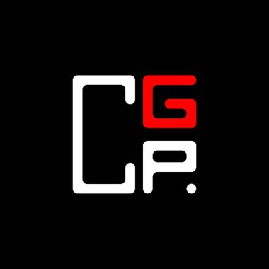 CGP harf logosu yaratıcı tasarım vektör grafik, CGP basit ve modern logo. CGP lüks alfabe tasarımı  