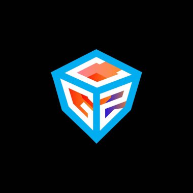 CGZ harf logosu yaratıcı tasarım vektör grafik, CGZ basit ve modern logo. CGZ lüks alfabe tasarımı  