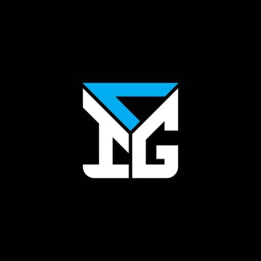 CIG harf logosu tasarımı vektör grafik, CIG basit ve modern logo. CIG lüks alfabe tasarımı  