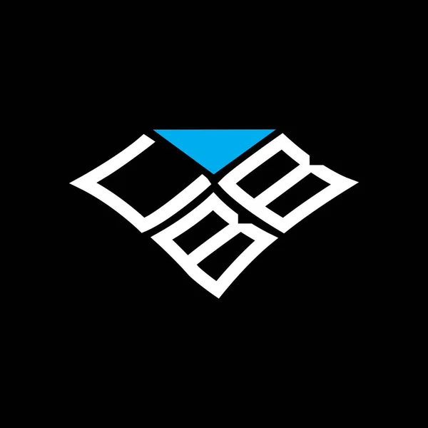 Logo Cbb Design Creativo Con Grafica Vettoriale Logo Cbb Semplice — Vettoriale Stock