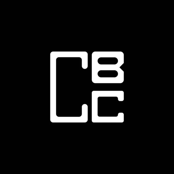 Logo Lettre Cbc Design Créatif Avec Graphique Vectoriel Logo Cbc — Image vectorielle