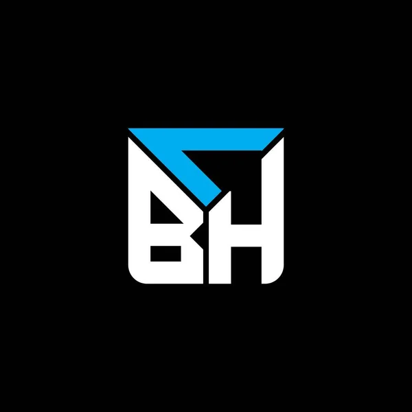 Cbh Lettre Logo Design Créatif Avec Graphique Vectoriel Cbh Logo — Image vectorielle