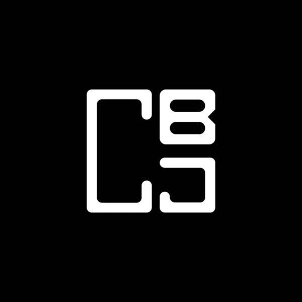 Cbj Letter Logo Creative Design Vector Graphic Cbj Simple Modern — Stock Vector