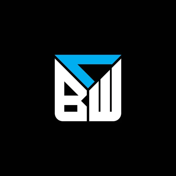 Творчий Дизайн Логотипу Cbw Векторною Графікою Простий Сучасний Логотип Cbw — стоковий вектор