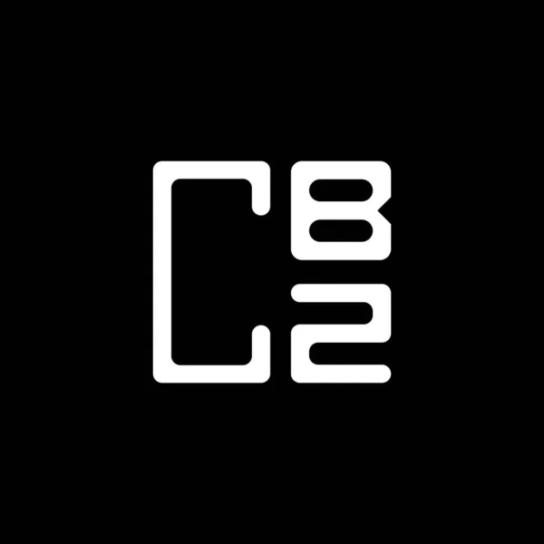 Diseño Creativo Del Logotipo Letra Cbz Con Gráfico Vectorial Logotipo — Vector de stock