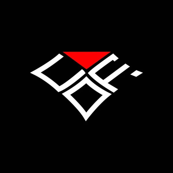 ベクトルグラフィック CdfシンプルかつモダンなロゴとCdf文字のロゴの創造的なデザイン Cdf豪華なアルファベットデザイン — ストックベクタ