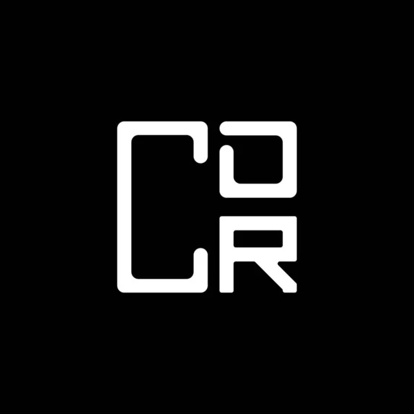 Logo Lettera Cdr Design Creativo Con Grafica Vettoriale Logo Cdr — Vettoriale Stock