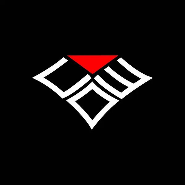 ベクトルグラフィック CdwシンプルかつモダンなロゴとCdwの手紙のロゴの創造的なデザイン Cdw豪華なアルファベットデザイン — ストックベクタ