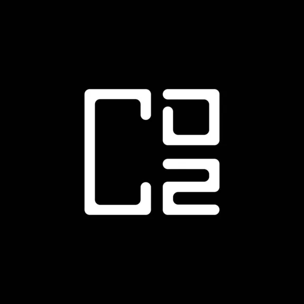 Diseño Creativo Del Logotipo Letra Cdz Con Gráfico Vectorial Logotipo — Vector de stock