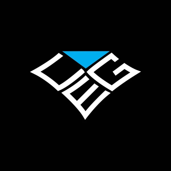 Ceg Brief Logo Kreatives Design Mit Vektorgrafik Ceg Einfaches Und — Stockvektor