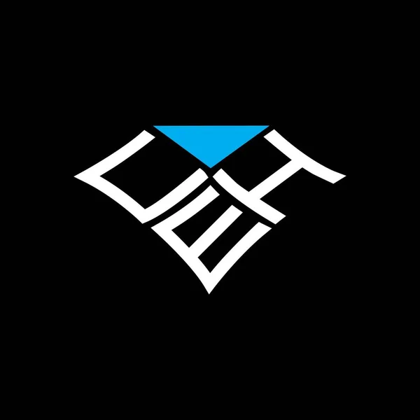 Ceh 로고의 창의적 디자인 그래픽 Ceh 단순하고 현대적 Ceh 알파벳 — 스톡 벡터