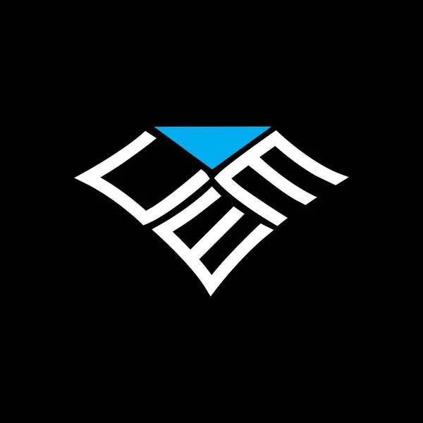 Cem Letter Logo Creative Design Vector Graphic Cem Simple Modern — Stock Vector