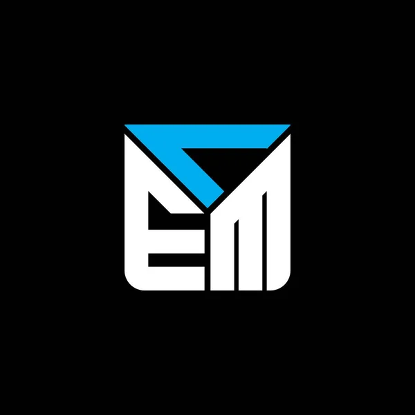 Cem Logo Creatief Design Met Vector Grafisch Cem Eenvoudig Modern — Stockvector