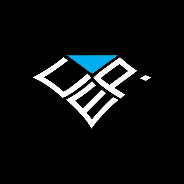 Logo Cep Design Creativo Con Grafica Vettoriale Logo Cep Semplice — Vettoriale Stock