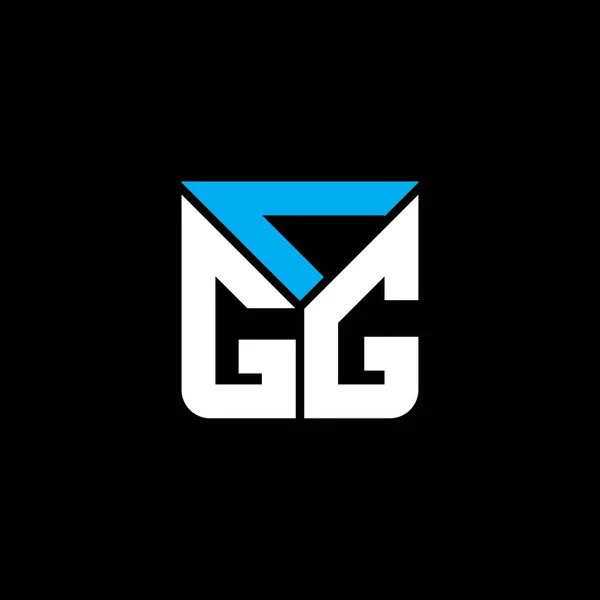 Cgg Літери Логотипу Креативний Дизайн Векторною Графікою Cgg Простий Сучасний — стоковий вектор